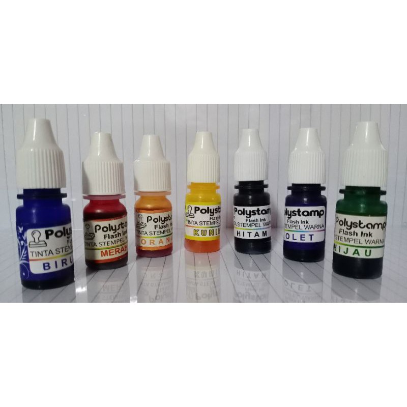 

POLY STAMP FLASH INK | Tinta Stempel Otomatis