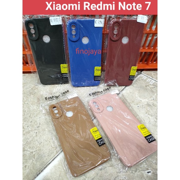 Softcase Xiaomi Redmi Note 7 Redmi Note 7 Pro Silikon Casing Selicon Case Macaron Pelindung Pro Camera