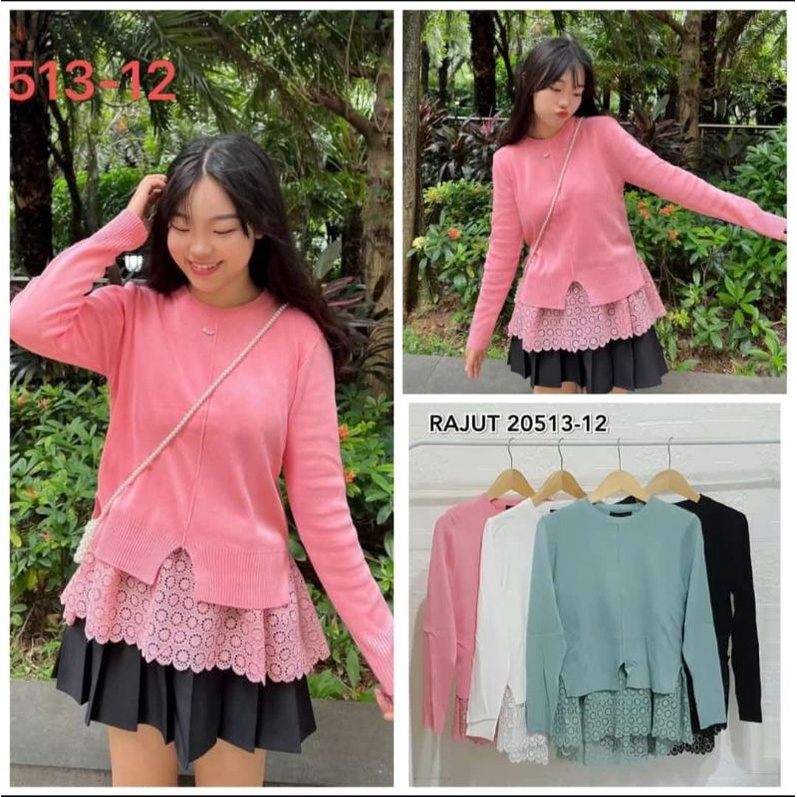 Atasan ZaraWoman-ZaraWoman Brukat-Atasan Viral_Kece