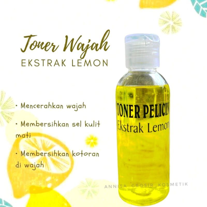 TONER PELICIN EXTRA LEMON BPOM