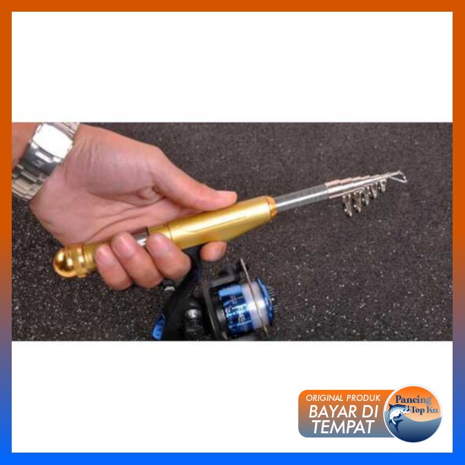 Joran Pancing Balight Antena Mini Portable Fishing Rod - Joran Pancing Kuat Berkualitas