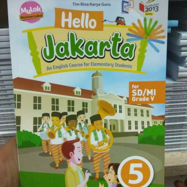 Hello Jakarta Kelas 5 Sd Kk 2013 Revisi Shopee Indonesia