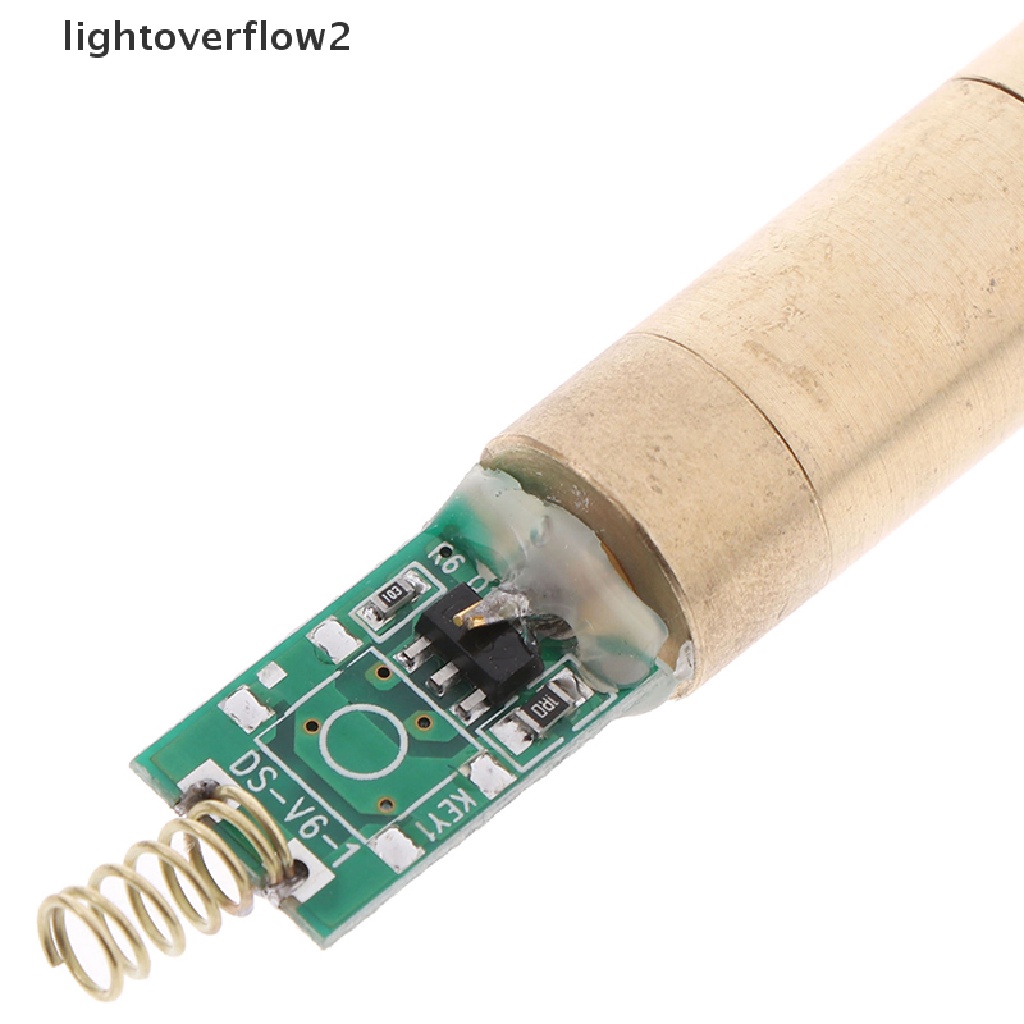 (lightoverflow2) Modul laser Dioda / Lampu 532nm Warna Hijau Untuk Laboratorium / Kerja