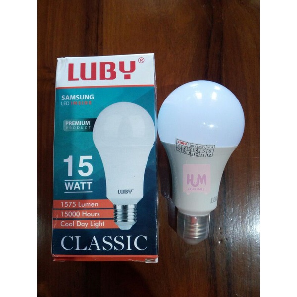 Hasna Mall - Lampu Bohlam Led Luby 15 Watt Classic