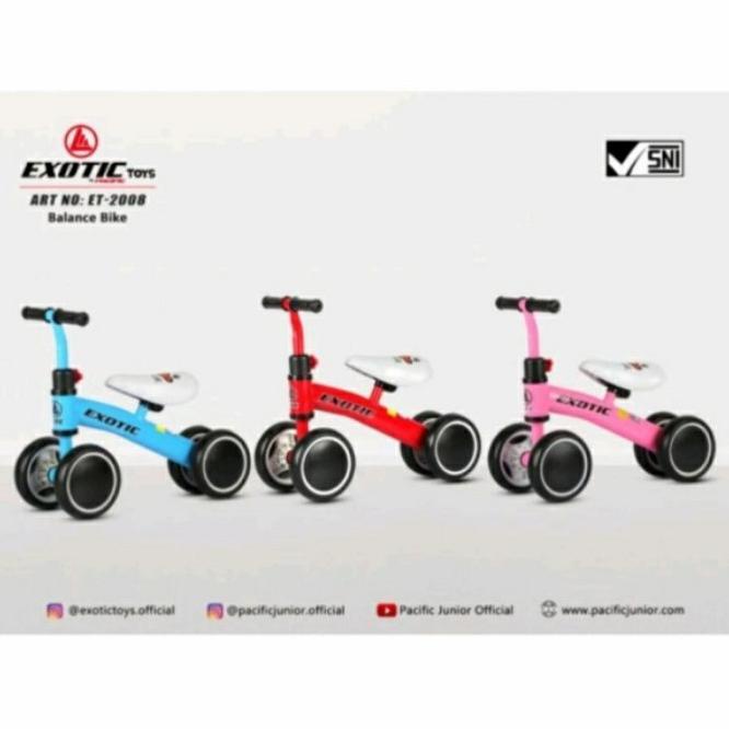 BALANCE BIKE SEPEDA RODA TIGA EXOTIC RIDE ON TOYS 2008