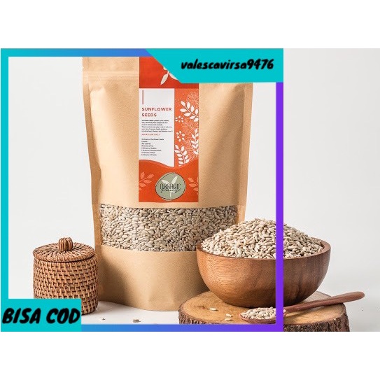 

⭐BISA COD⭐ SUNFLOWER SEED 500 GRAM ROASTED PREMIUM QUALITY