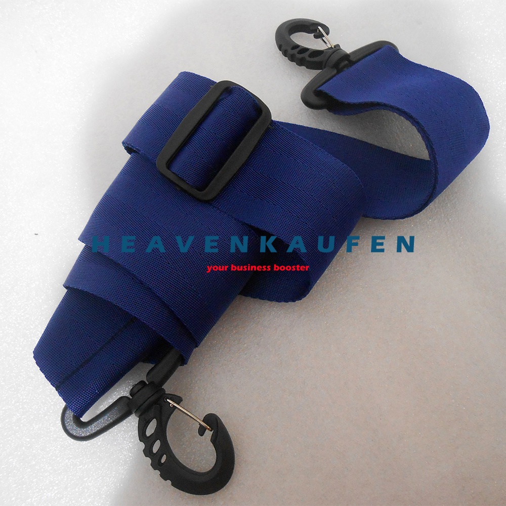 Tali Selempang Slempang Tas Strap Tas Pria Lebar 5 cm Warna Biru Navy Dongker