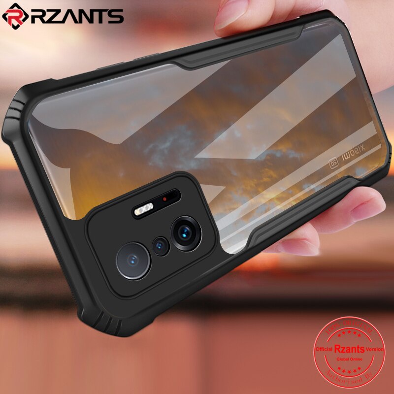 Xiaomi Mi 11T Pro 5G 2021 Case Armor Fusion Transparent Back Cover Premium Casing