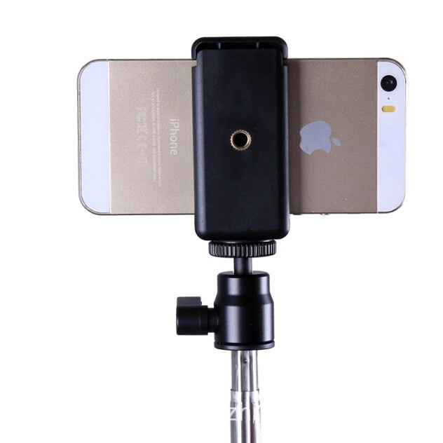 Holder E Hp smartphone untuk tongsis tripod monopod Holder U phone holder handphone untuk tripod tongsis monopod Bracket Universal Jepitan hp