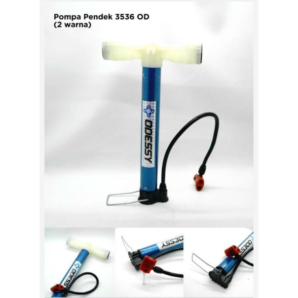Pompa sepeda Av & Fv mini pump odessy 3536