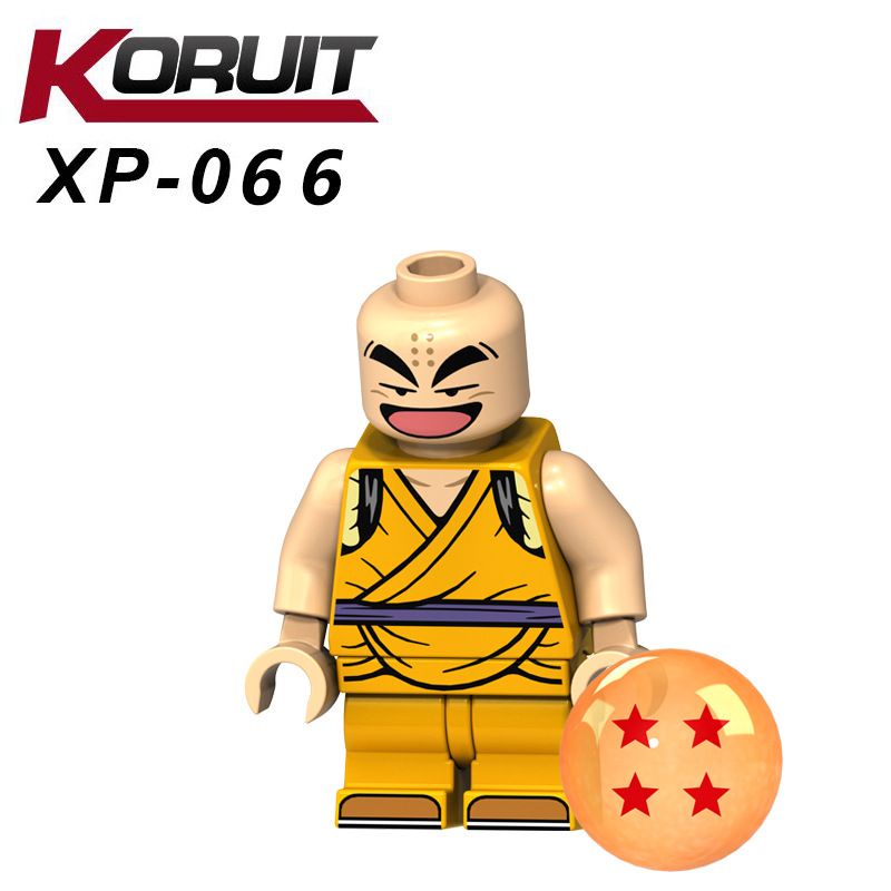 lego bootleg dragon ball xp066 kuririn bukan son goku super saiyan manga anime blok edukasi brick