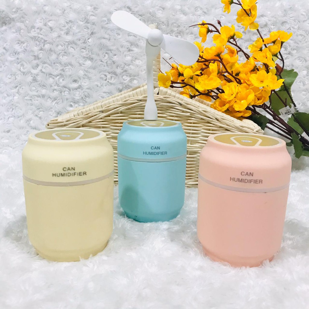CAN HUMIDIFIER 3IN1 DIFFUSER LED 200ML