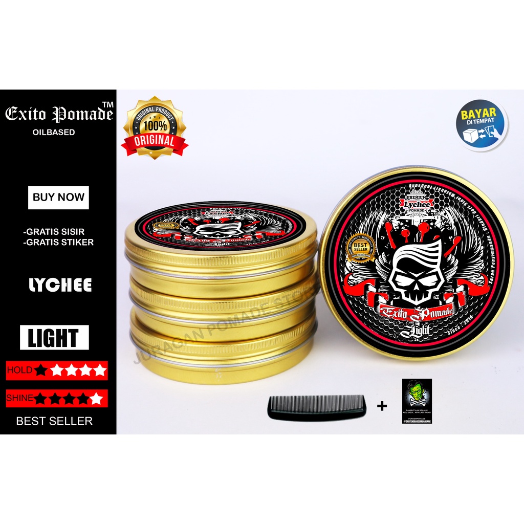 EXITO POMADE OILBASED 3 OZ FREE SISIR STICKER