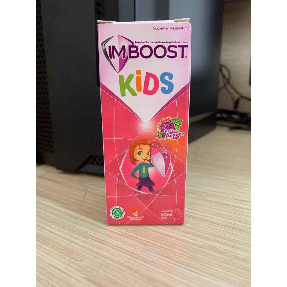 IMBOOST KIDS SYRUP MULTIVITAMIN ANAK UNTUK MEMBANTU MENJAGA DAYA TAHAN TUBUH DAN NAFSU MAKAN