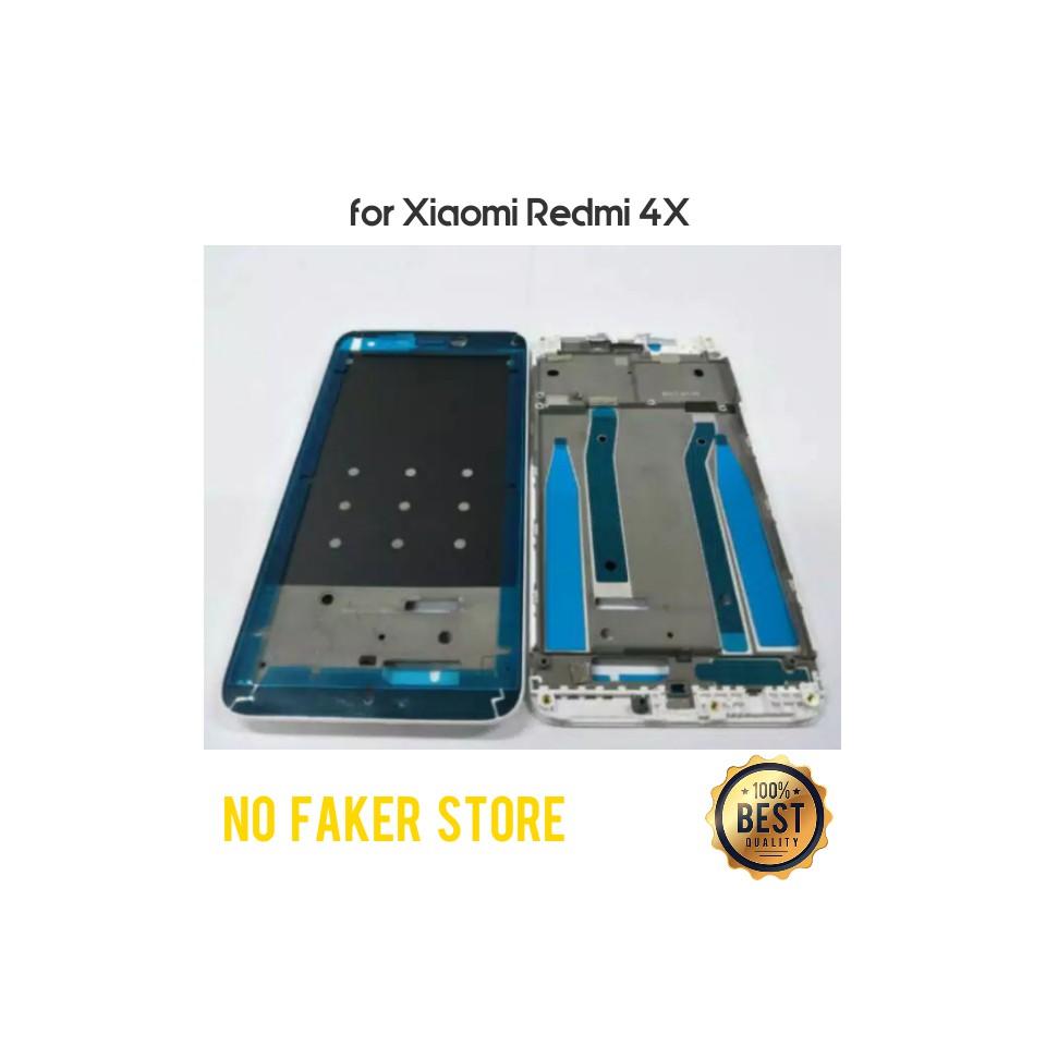 FRAME LCD / TULANG TENGAH / TATAKAN LCD XIAOMI REDMI 4X ORIGINAL