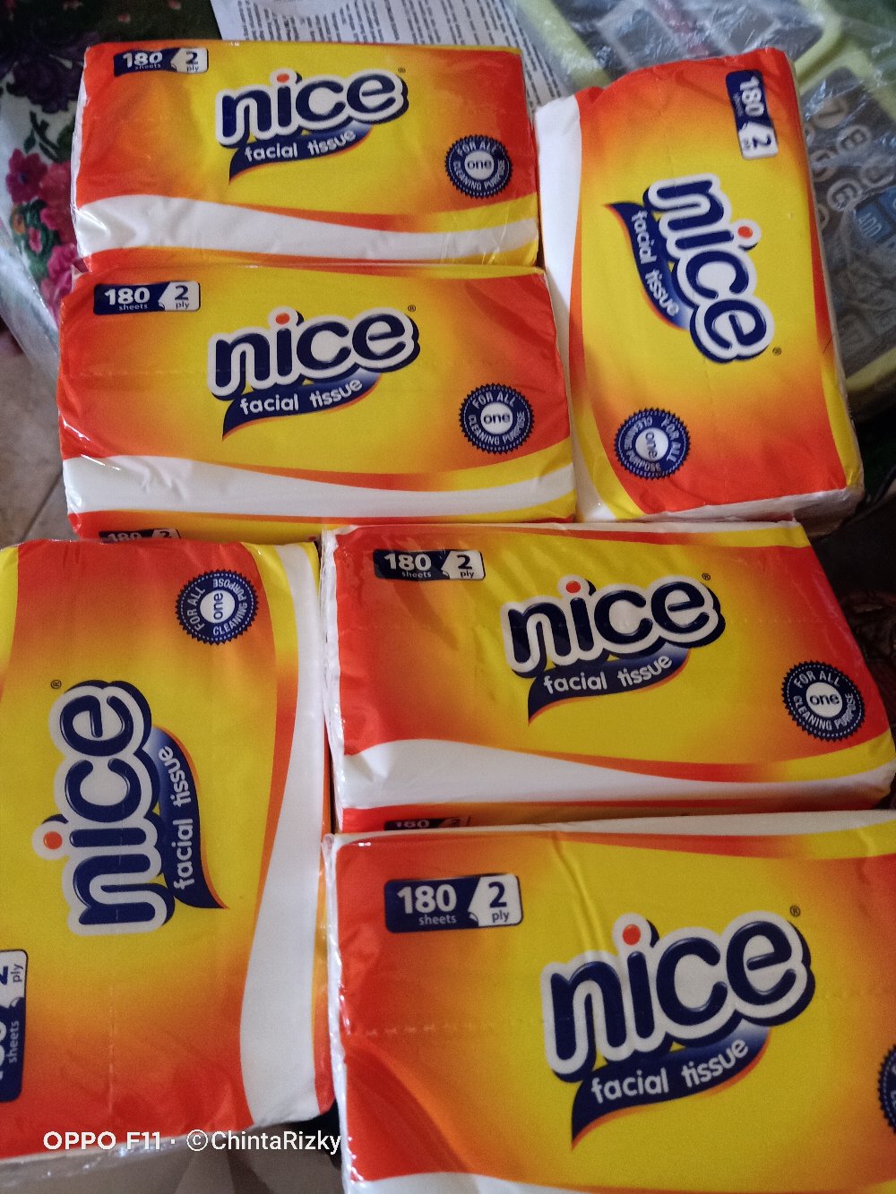 Tissue Nice Facial 180 Sheets Softpack Murah