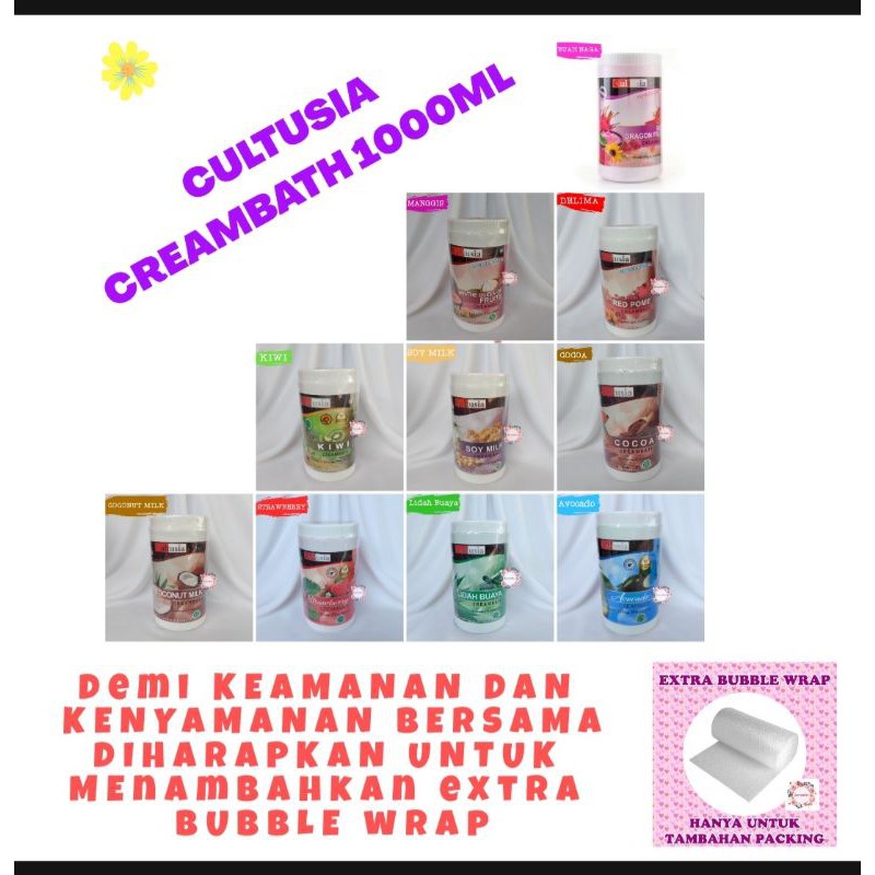 CULTUSIA CREAMBATH / KRIMBATH 1000 ML