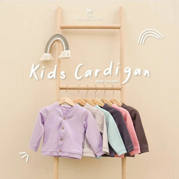 LITTLE PALMERHAUS Kids Cardigan 1-6 Thn Jacket Sweater Anak