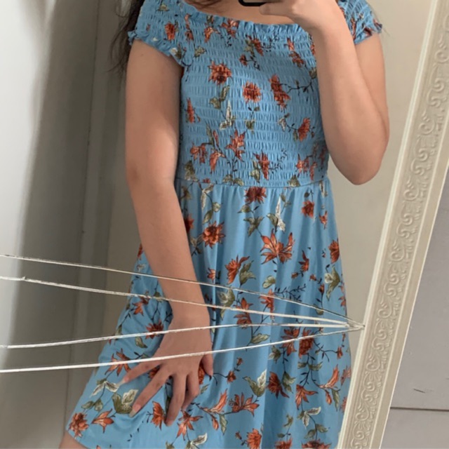 KNIT DRESS SABRINA DRESS BAJU MURAH FOREVER 21