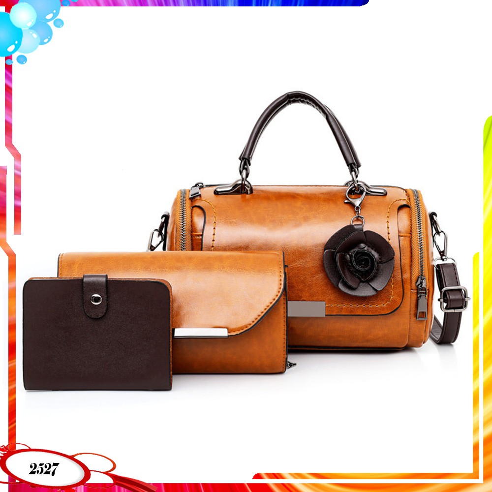 BQ2527 / 82436 TAS DOCTOR 3IN1 FREE ACCE3SSORIES BUNGA TAS FASHION IMPORT BY TAS BATAM OIFFICIAL