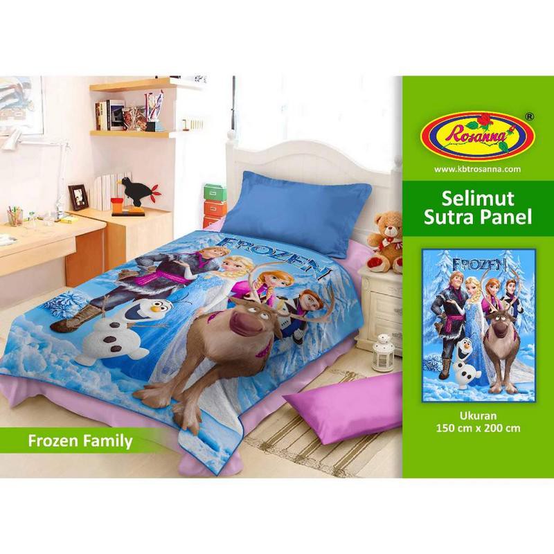 Selimut Rosanna Sutra Panel 150x200 Frozen Family