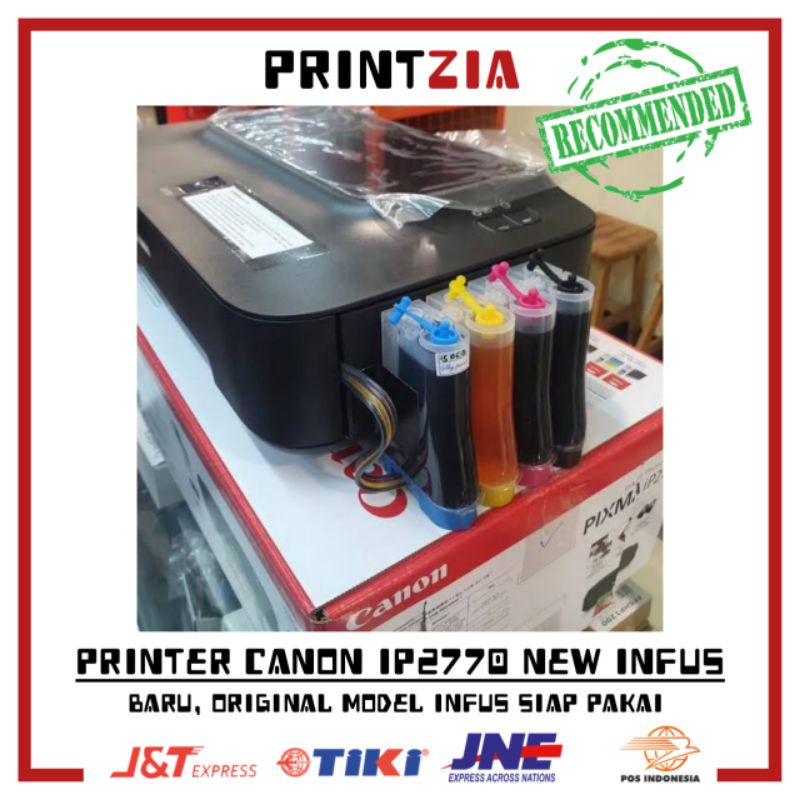 Printer Baru Canon IP2770 Plus Infus | New Siap Pakai | Original