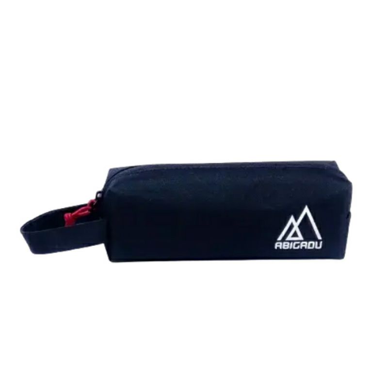 Kotak pensil black/ pencil case cewek cowok / pencil case anak / tempat pencil | Abigadu