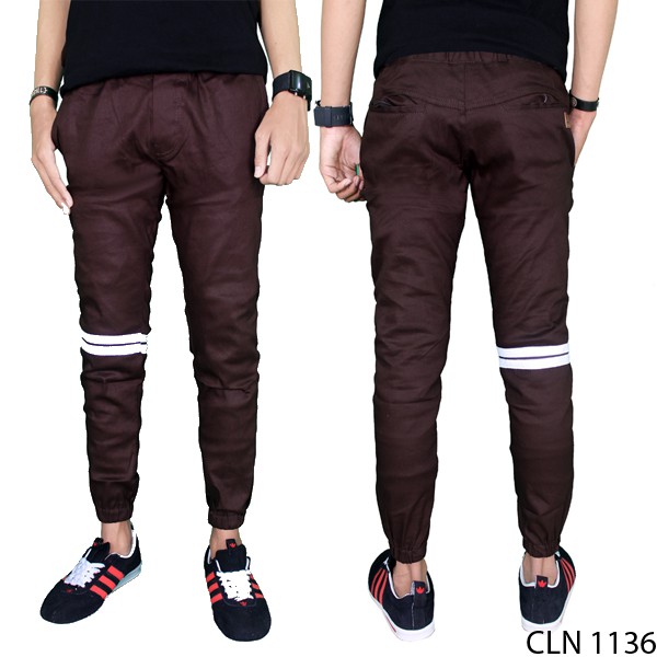 Celana Jogger Striped - CLN 1136
