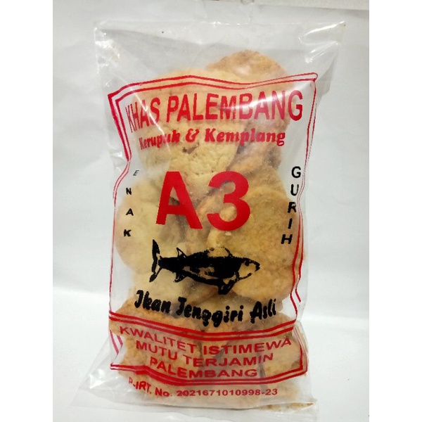 

Kemplang Kerupuk Kulit Ikan Tenggiri Super - 250 gr