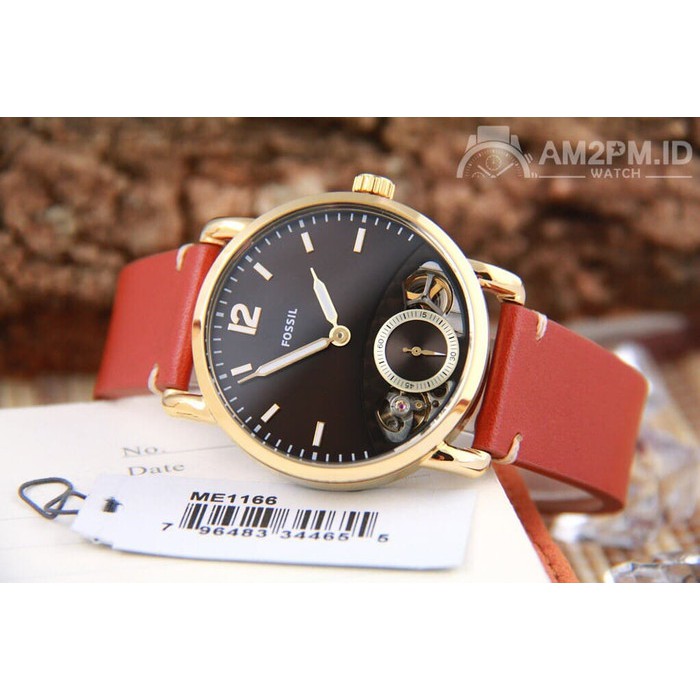 Suplier Jam Tangan Fossil The Commuter Twist Gold 100% Original