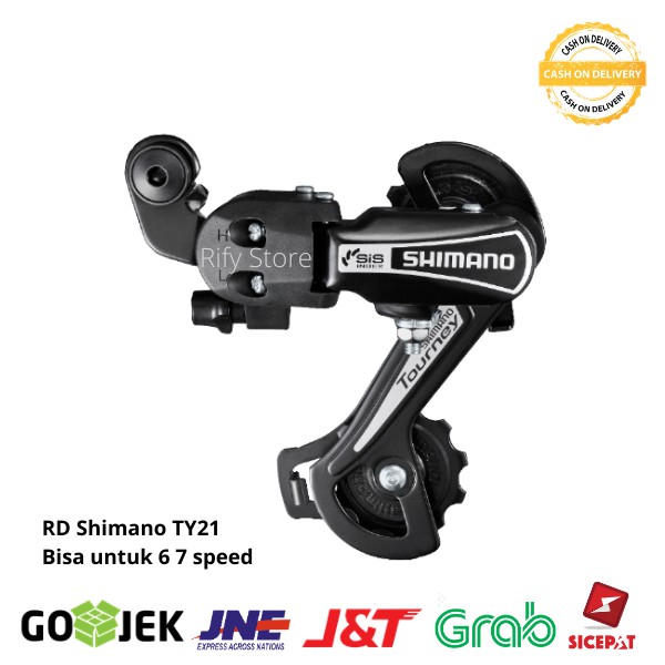 RD Shimano Tourney TY21 Sepeda Minion MTB Lipat 6 7 Speed