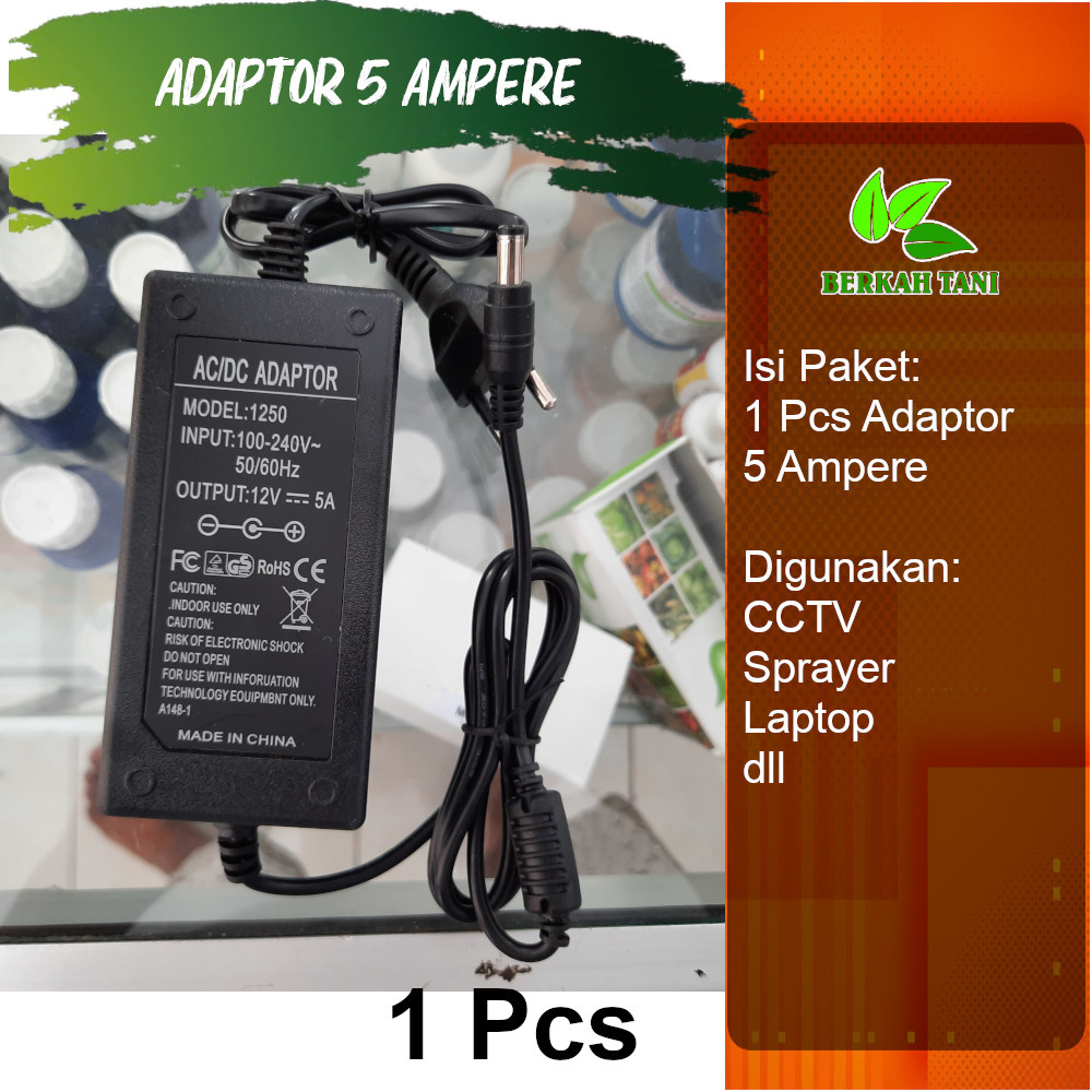Adaptor 5 A Charger 5 Ampere