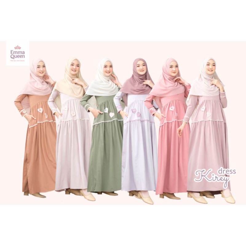 moslem ori gamis busui frendly KEYRA DRESS by emmaqueen