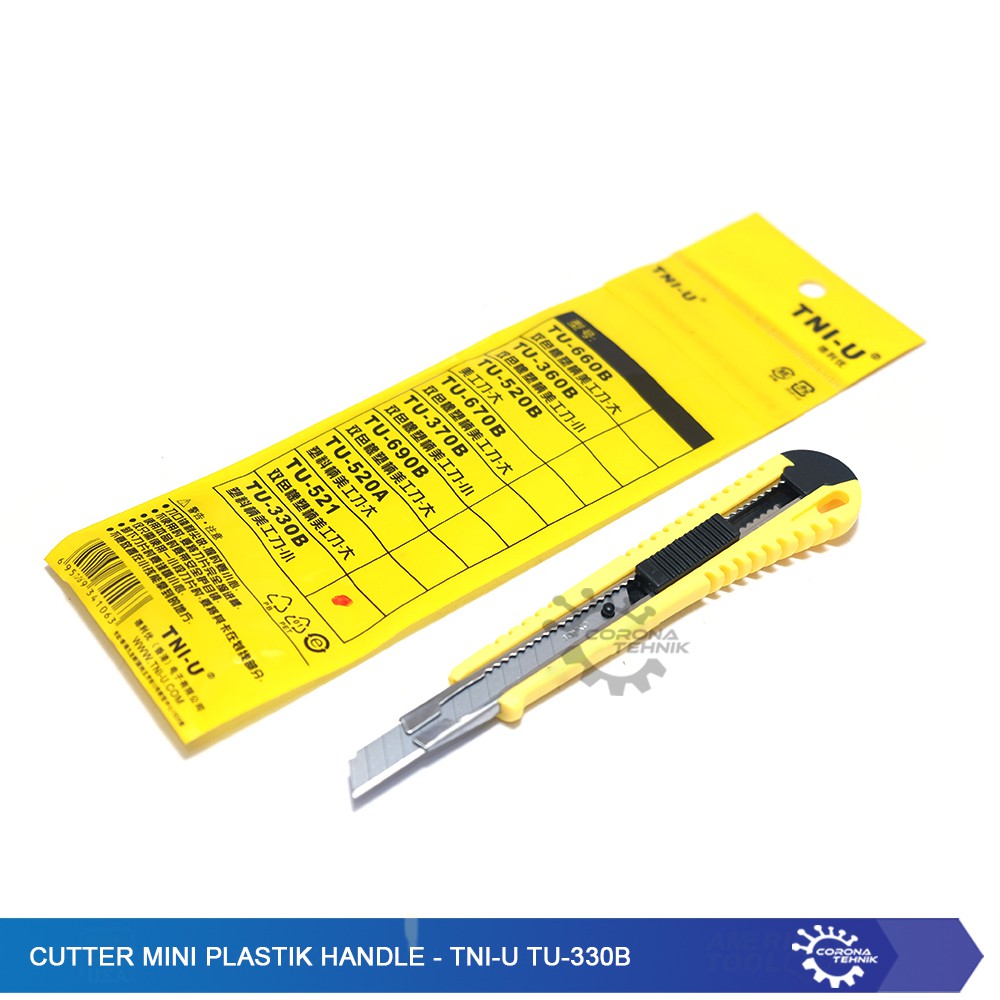 Cutter Mini Plastic Handle - TNI-U TU-330B