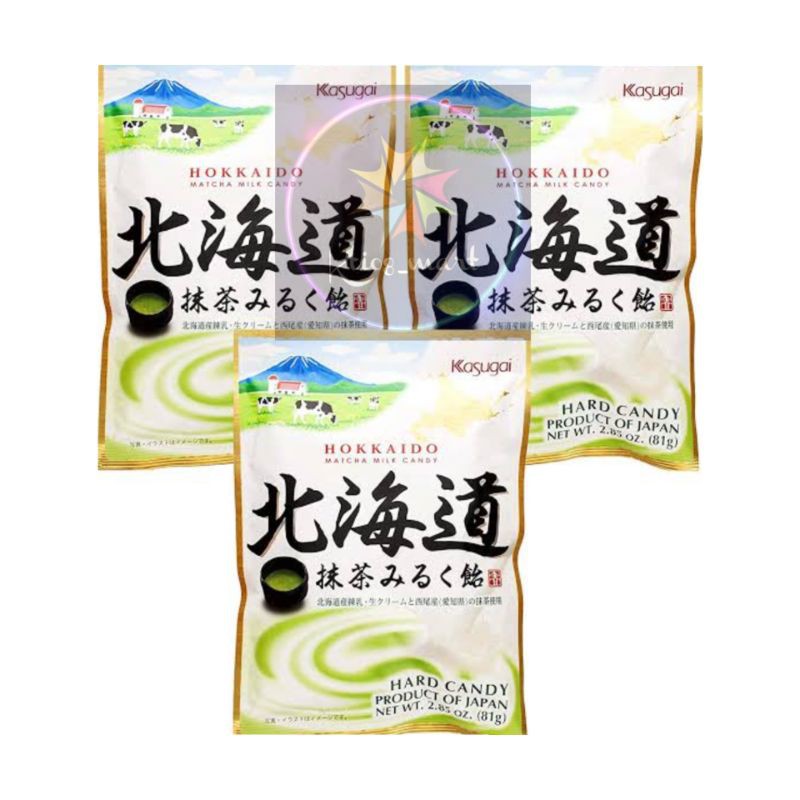 

Kasugai Hokkaido Matcha Milk Candy/candy Import