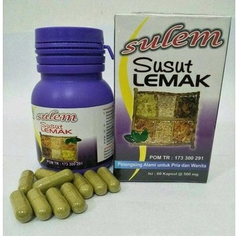 SULEM SUSUT LEMAK HERBAL  PELANGSING BADAN ALAMI CEPAT AMAN ORIGINAL Asli Diet Detox Perut