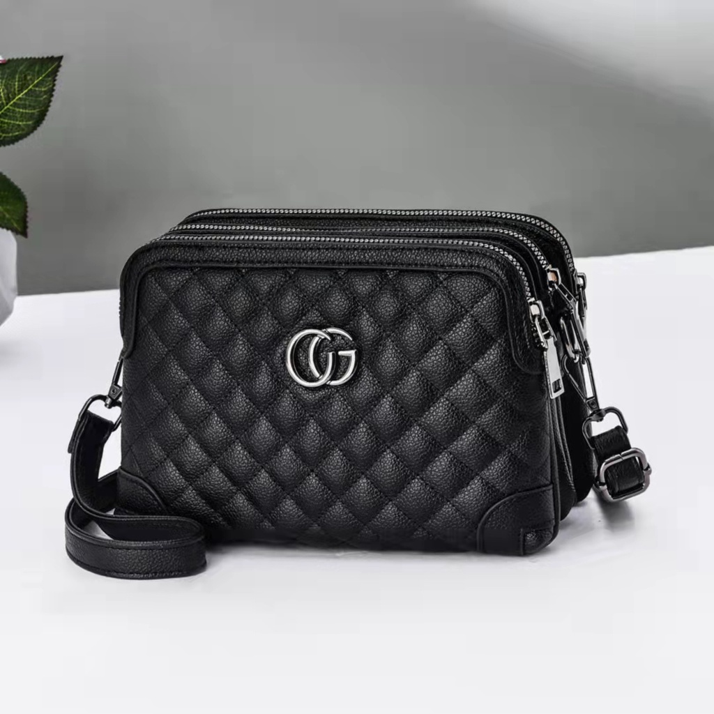 201767 Tas Selempang Wanita Import Slingbag Cewek Impor (1 KG MUAT 2) BQ3459 JT16569 LT2034