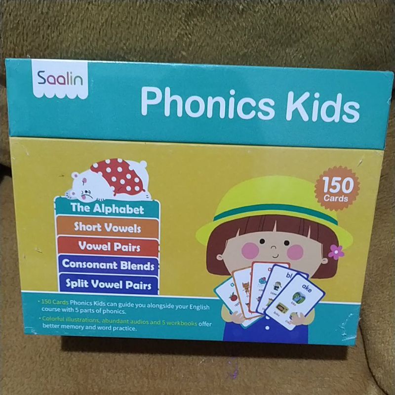 Saalin Phonics Kids 150 cards