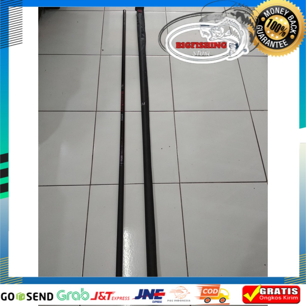 Joran Tegek Ros Panjang 400 500 600 7000 Scorpion Boombox Bahan 100% Carbon