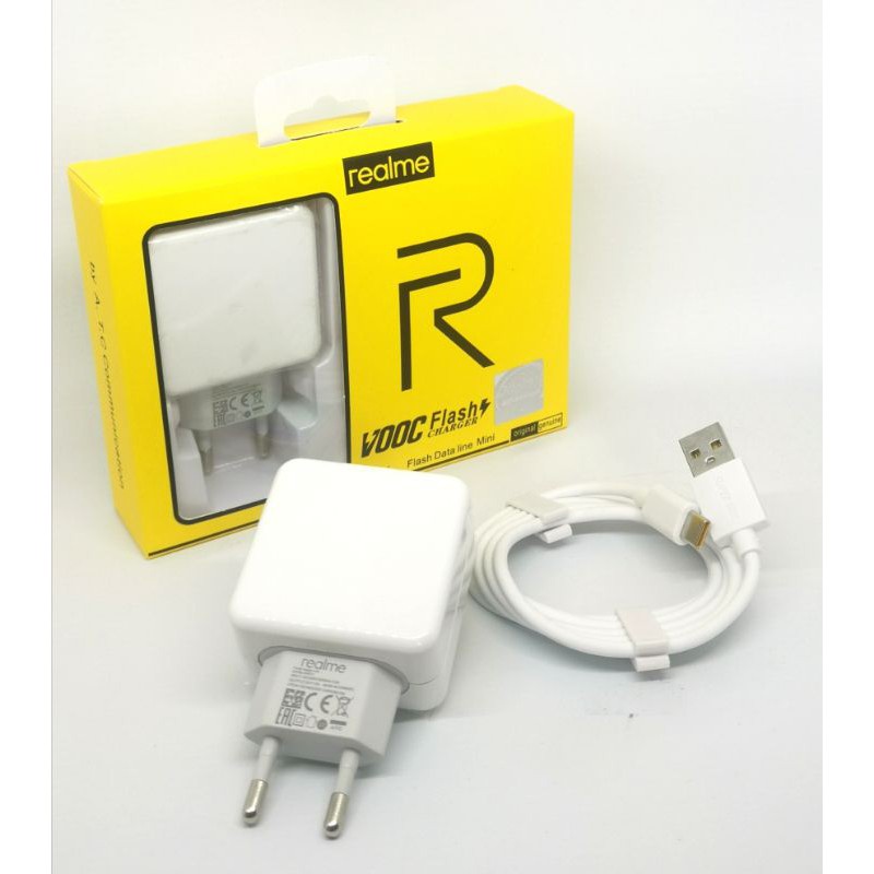 Charger REALME VOOC KABEL FLASH SUPER 4A Micro dan type C