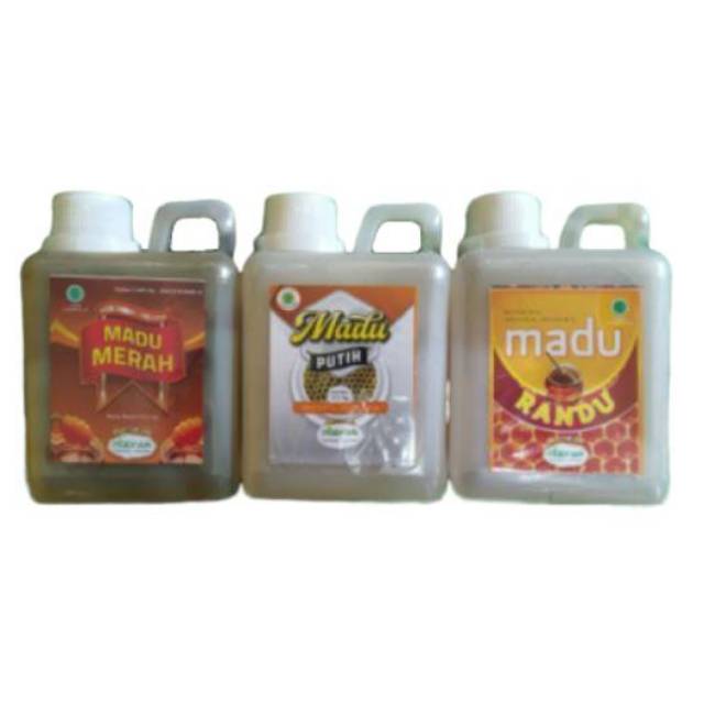 Madu murni Randu/ Putih/ Merah Mabruuk 500Gr murah berkualitas.