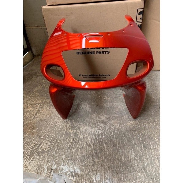 Fairing Atas Batok Lampu Ninja RR Old Orange