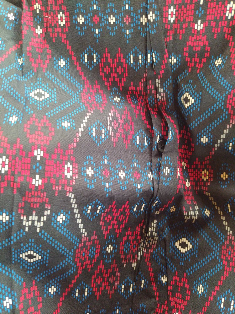Kemeja Batik Lengan Pendek Kantoran Daffastore99