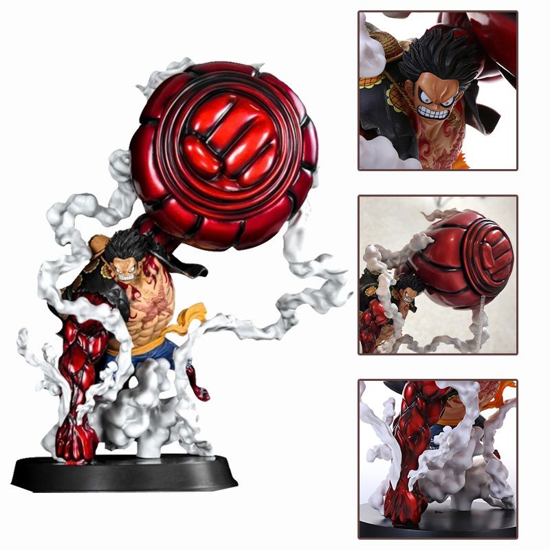 Mainan Action Figure Model Anime One Piece Snake Man Luffy Gear 4 Ukuran 25cm Untuk Koleksi