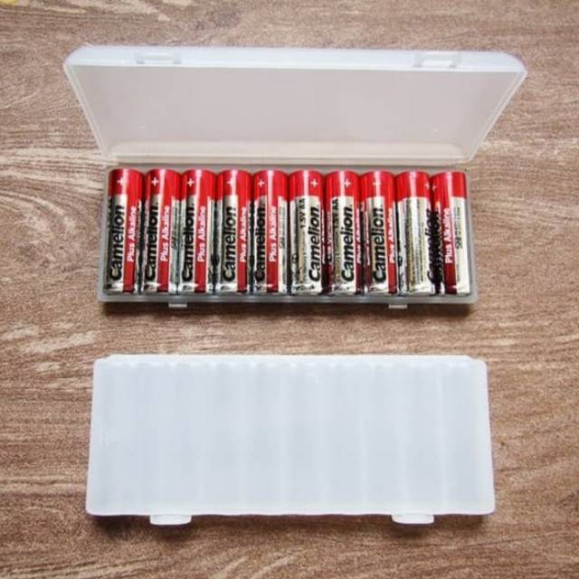 Batre Case 10 Slot AA / AAA Tempat Baterai AA / AAA