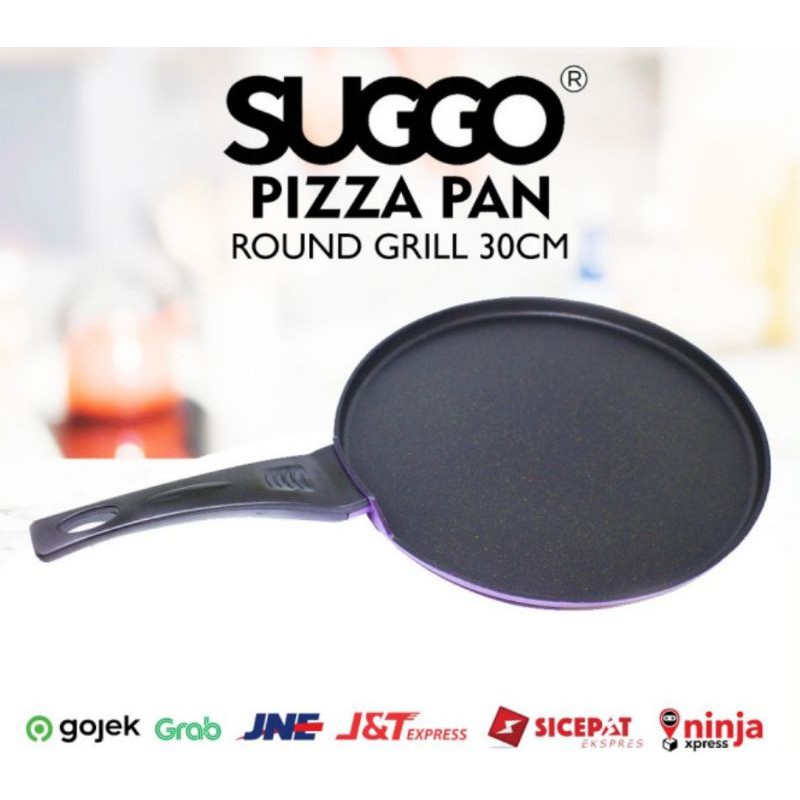 Alat Panggangan Pizza Pan Round Grill Suggo 30CM SG-RGP02