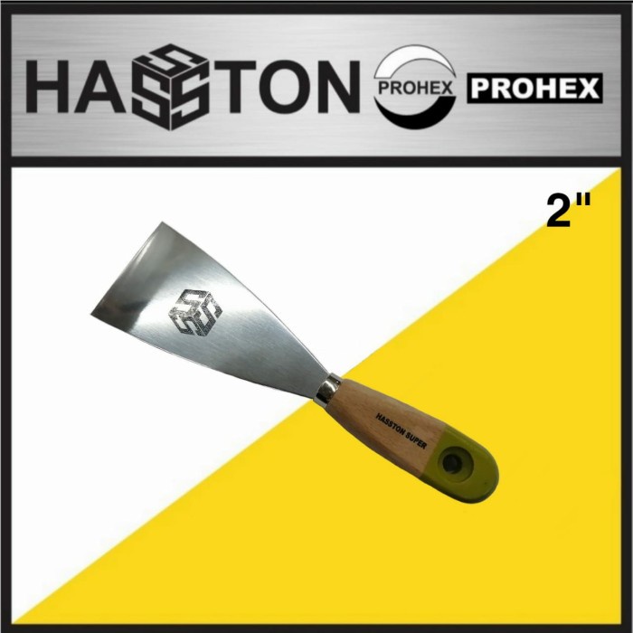 HASSTON PROHEX 2060-034 Scraper Kape Cat 2&quot; Kapi Gagang Kayu Skrap