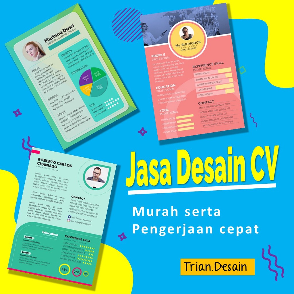 

Jasa Desain CV Murah