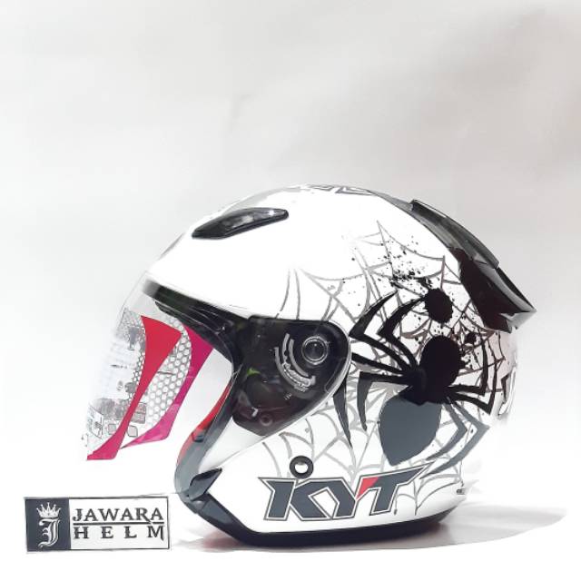 HELM KYT DJ MARU MOTIF SPIDERMAN