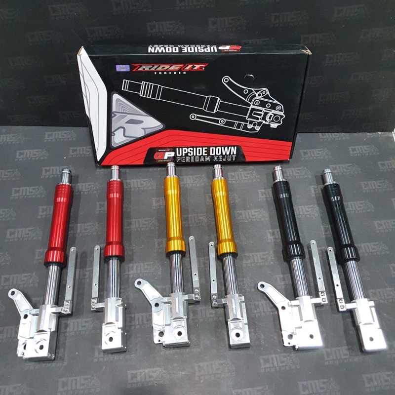 Upsidedown Shock Depan Ride It GP Pro Series Yamaha Aerox 155 Original